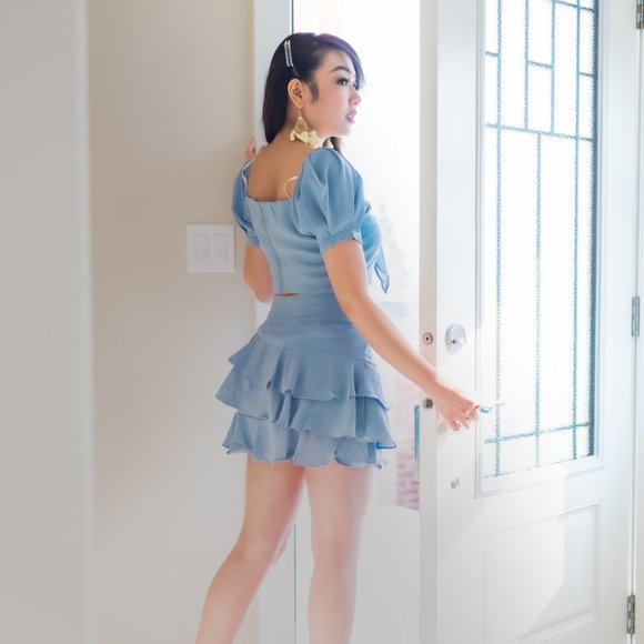 ☀️Boutique-Making Waves Two Piece Skirt Set - Picture 5 of 5